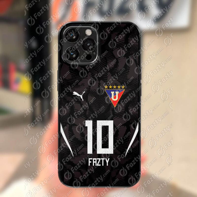 Estuche Personalizado Liga de Quito LDU Negro - 2025